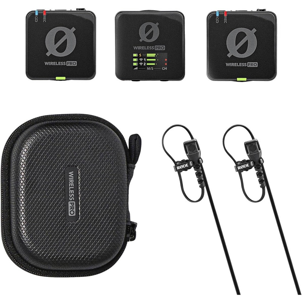 RODE Wireless PRO 2-Person Clip-On Wireless Microphone